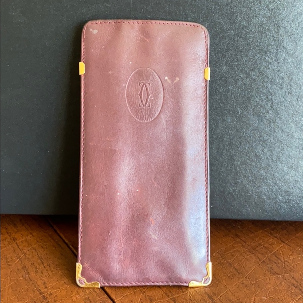 Cartier eyeglass case